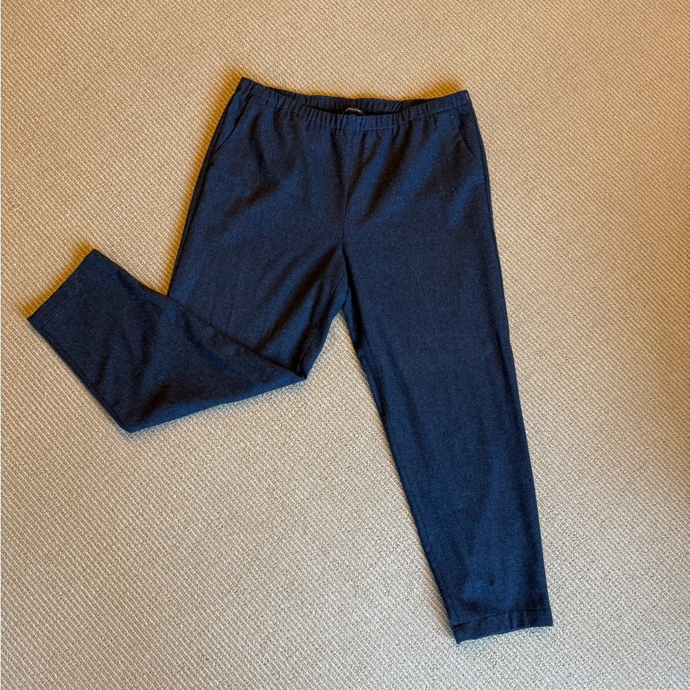 Eileen Fisher Women's Dark Grey Wool  Trousers